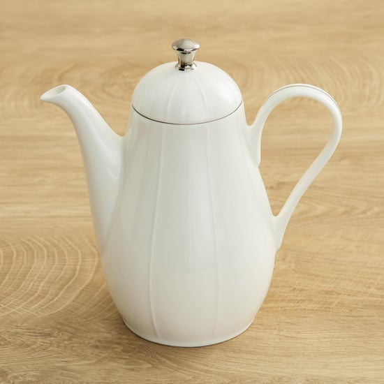 Marshmallow Ceramic Tea Pot - 1.1L