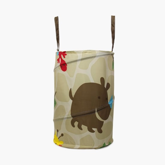 Animals Spring Laundry Hamper