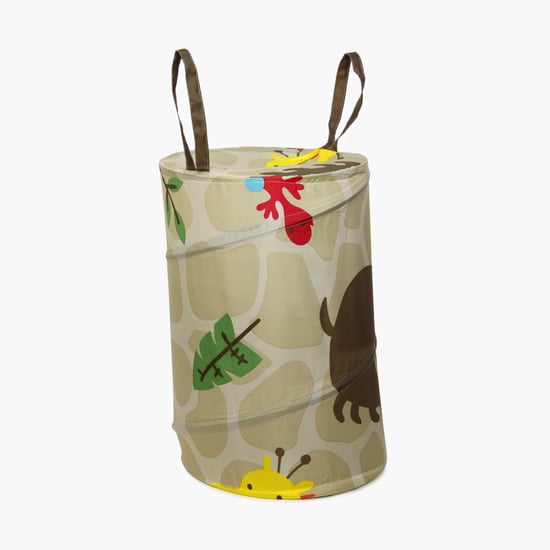 Animals Spring Laundry Hamper
