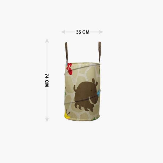 Animals Spring Laundry Hamper