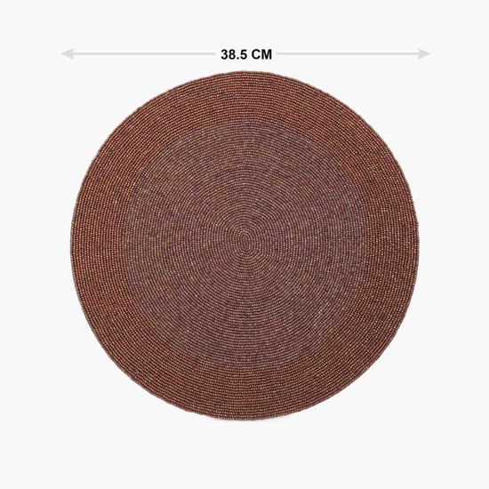 Cinder Round Placemat