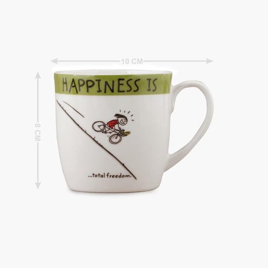 Happiness Is Total Freedom Mug