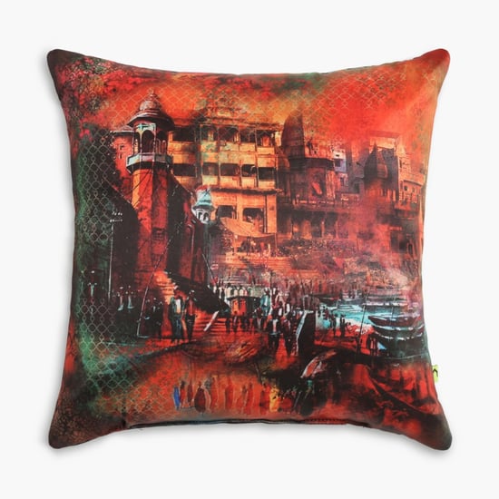 Aurora Splash Of Hues Filled Cushion - 45 X 45 CM