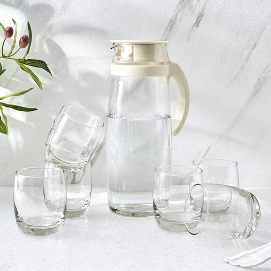 OCEAN Divano 7Pcs Glass and Jug Set