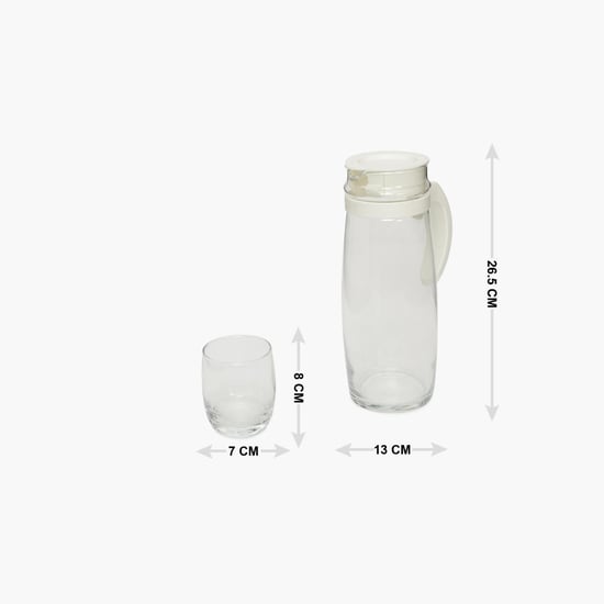 OCEAN Divano 7Pcs Glass and Jug Set