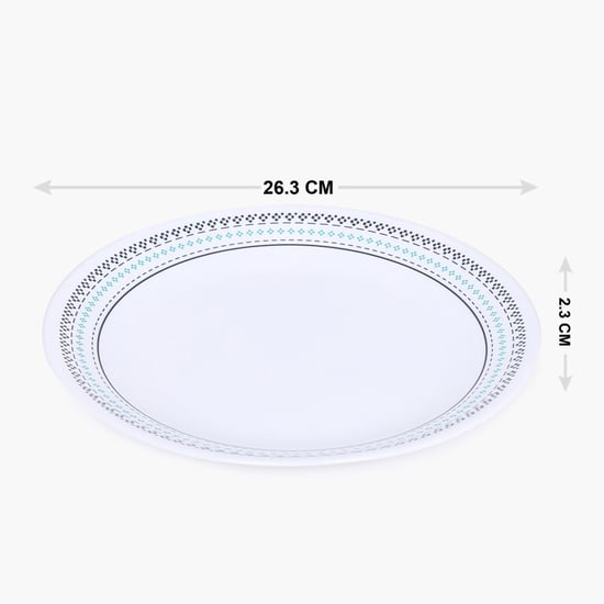 CORELLE Folk Stitchasia Dinner Plate