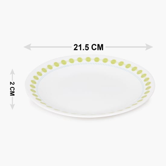 CORELLE South Beach Medium Plate White Ceramic