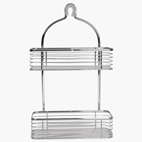 Burlington Two Tier Self Hanging Shower Caddy