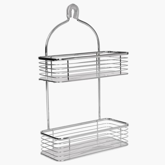 Burlington Two Tier Self Hanging Shower Caddy