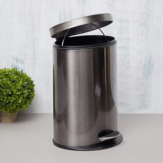 Loxley Solid Pedal Dustbin - 12L