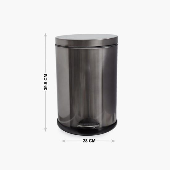 Loxley Solid Pedal Dustbin - 12L