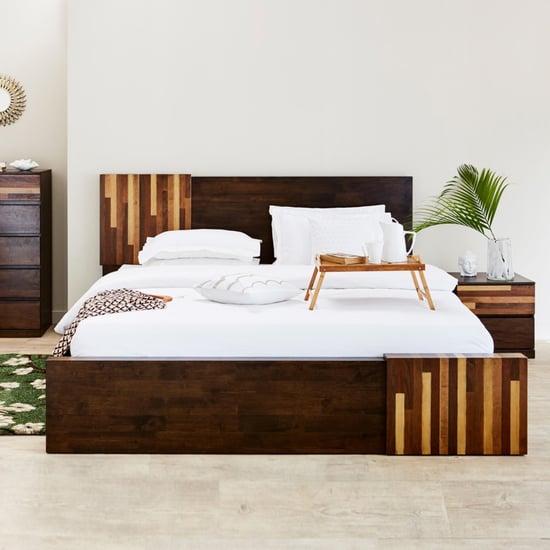 Budapest Queen Bed with Hydraulic Storage