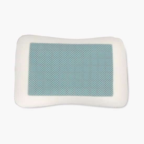 Slumber Textured Memory foam   Pillow Insert  : 55 cm x 35 cm x 12 cm White
