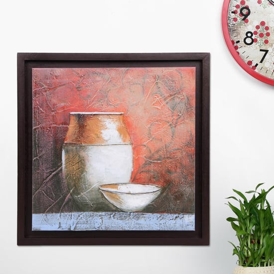 Artistry Earthen Pot Hand Painting Frame