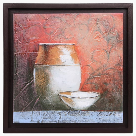 Artistry Earthen Pot Hand Painting Frame