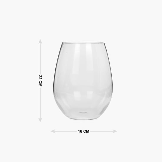 Clear Glass Vase