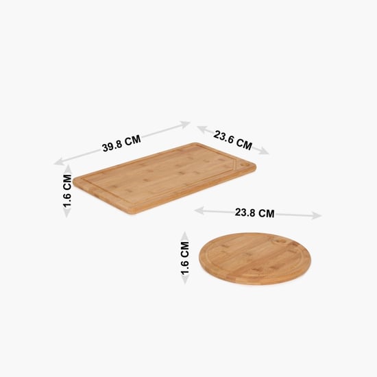 Eco Friendly Cutting Board Set- 2 Pcs.