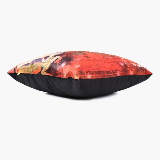 Matrix Marigold Digital Print Filled Cushion - 45 x 45 CM