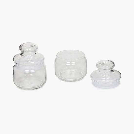OCEAN Set of 2 Glass Pop Jars - 325ml