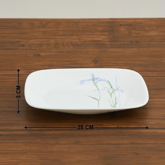 Corelle Shadow Iris 21-Piece Dinner Set