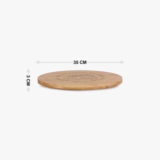 Beautiful home Lazy Susan Bamboo Tray