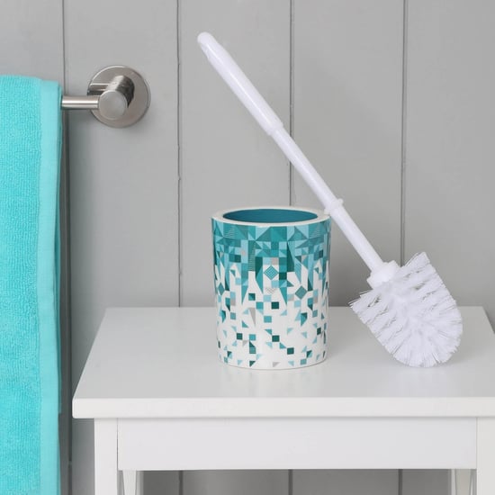 Hudson Triangles Ceramic Toilet Brush Holder