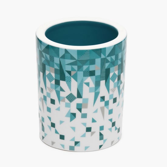 Hudson Triangles Ceramic Toilet Brush Holder