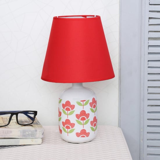 Ceramic Printed Table Lamp