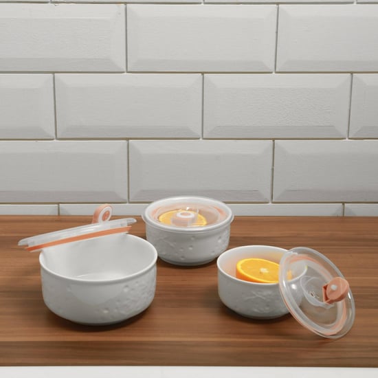 Theon Bowl With Lid - Set Of 3