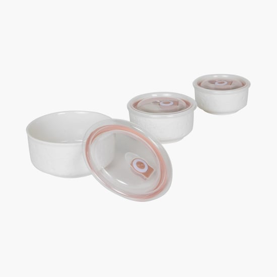 Theon Bowl With Lid - Set Of 3