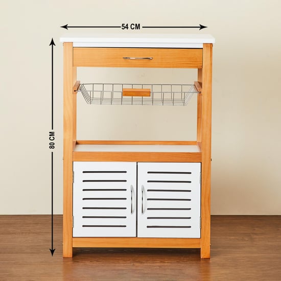 Tranzit Wooden Storage Kitchen Trolley