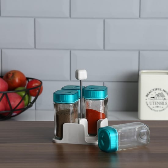 Pamolive Canola 4 Jars Spice Rack Set