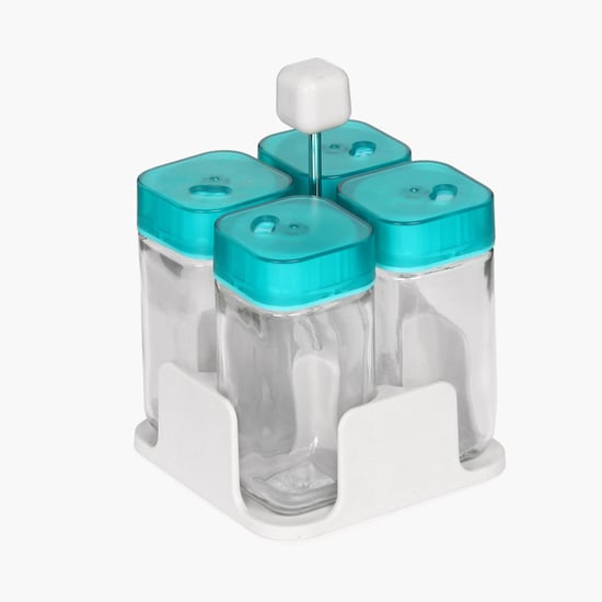 Pamolive Canola 4 Jars Spice Rack Set