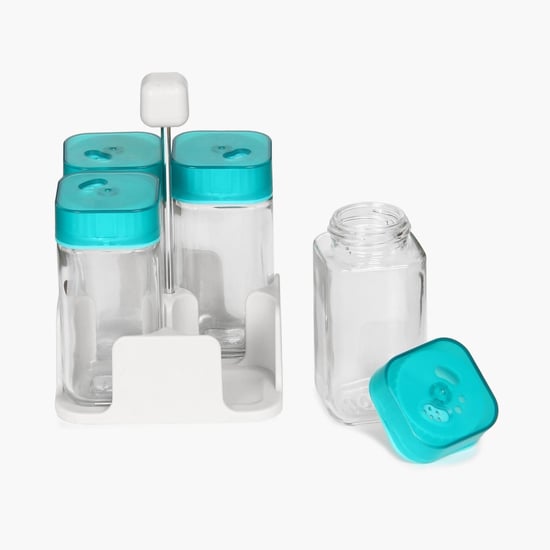 Pamolive Canola 4 Jars Spice Rack Set