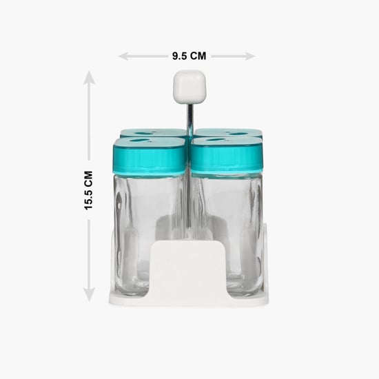 Pamolive Canola 4 Jars Spice Rack Set