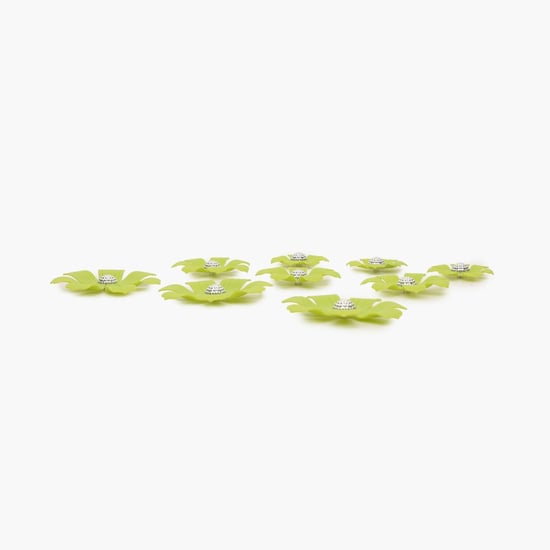 City Goes Wild Flower Wall Stickers- 9 Pcs.