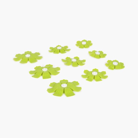 City Goes Wild Flower Wall Stickers- 9 Pcs.