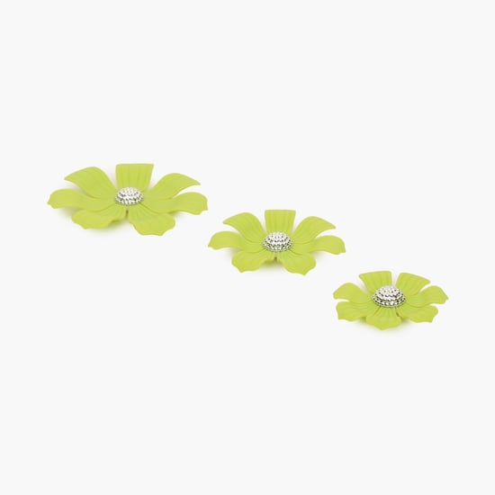 City Goes Wild Flower Wall Stickers- 9 Pcs.
