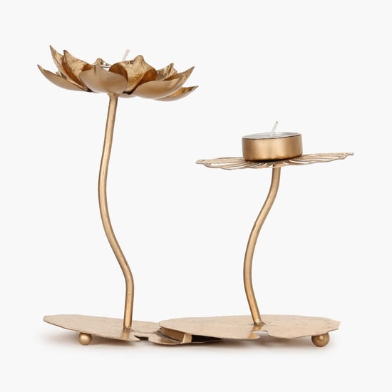 Galaxy Majestic Flower Tea Light Holder