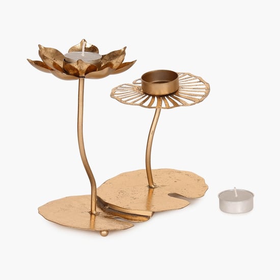 Galaxy Majestic Flower Tea Light Holder