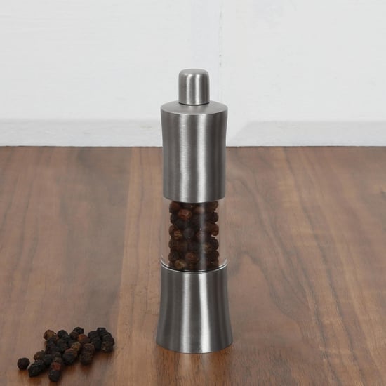Stainless Steel Pepper Mill