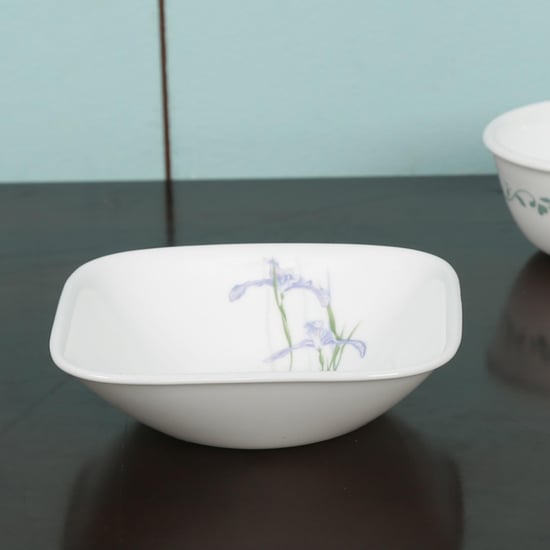 CORELLE Shadow Iris Rounded Square Bowl