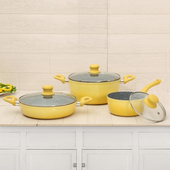 Renault Heavy Gauge Aluminum Cookware Set- 3 Pcs.