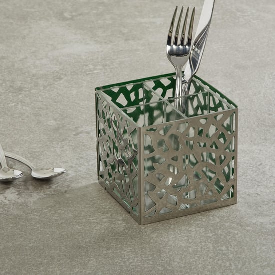 FNS Stainless Steel Cutlery Holder