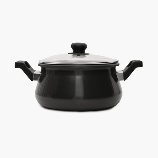 PRESTIGE Clip-On Stainless Steel Handi Cookware With Glass Lid- 5 L