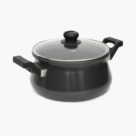 PRESTIGE Clip-On Stainless Steel Handi Cookware With Glass Lid- 5 L