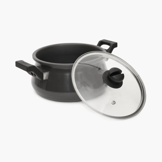 PRESTIGE Clip-On Stainless Steel Handi Cookware With Glass Lid- 5 L