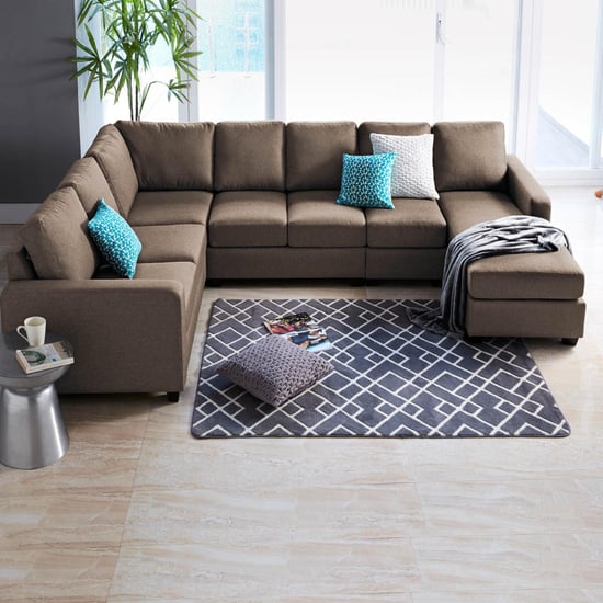 Signature Arden Two-Seater Left Arm Sofa - Brown