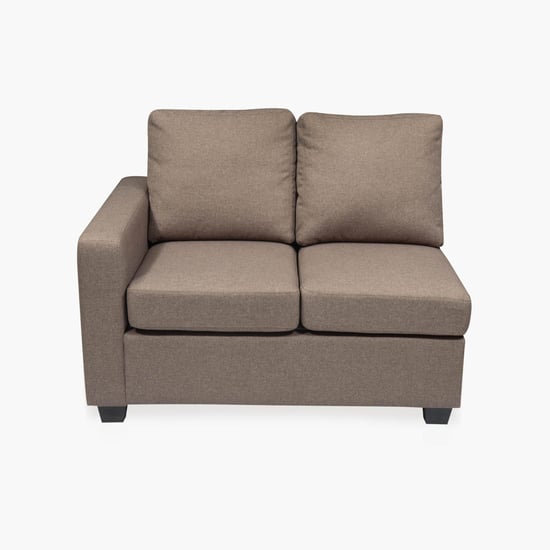 Signature Arden Two-Seater Left Arm Sofa - Brown