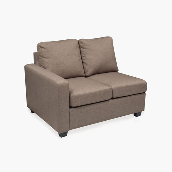 Signature Arden Two-Seater Left Arm Sofa - Brown